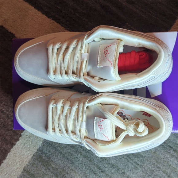 Nike SB Dunk Low PRM Coconut Milk/Light Bone Size Men's 7.5 Woman's 9 - Picture 5 of 6